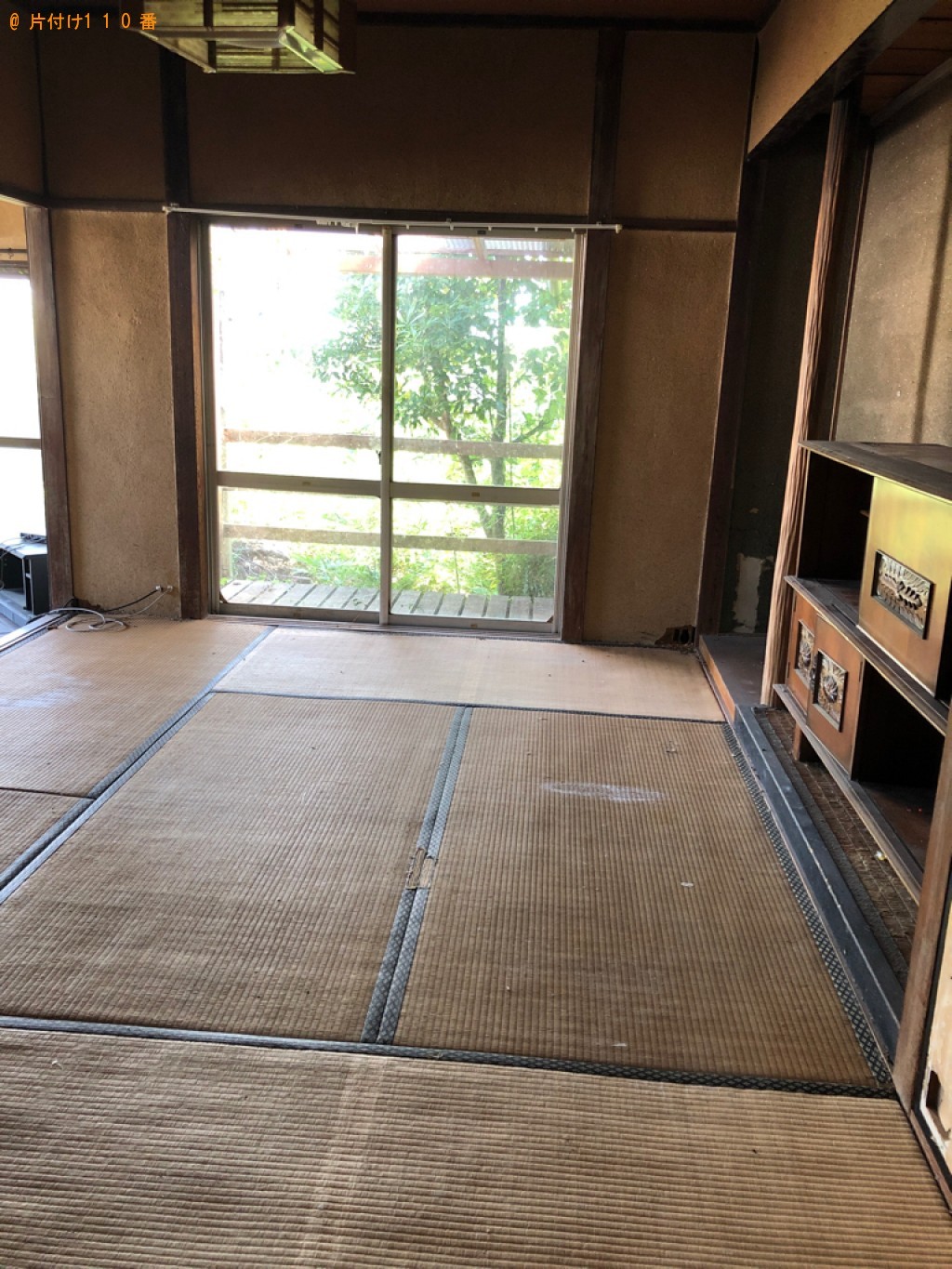 【倉吉市】タンス、布団、ベッド、衣類、テレビ台等の回収・処分