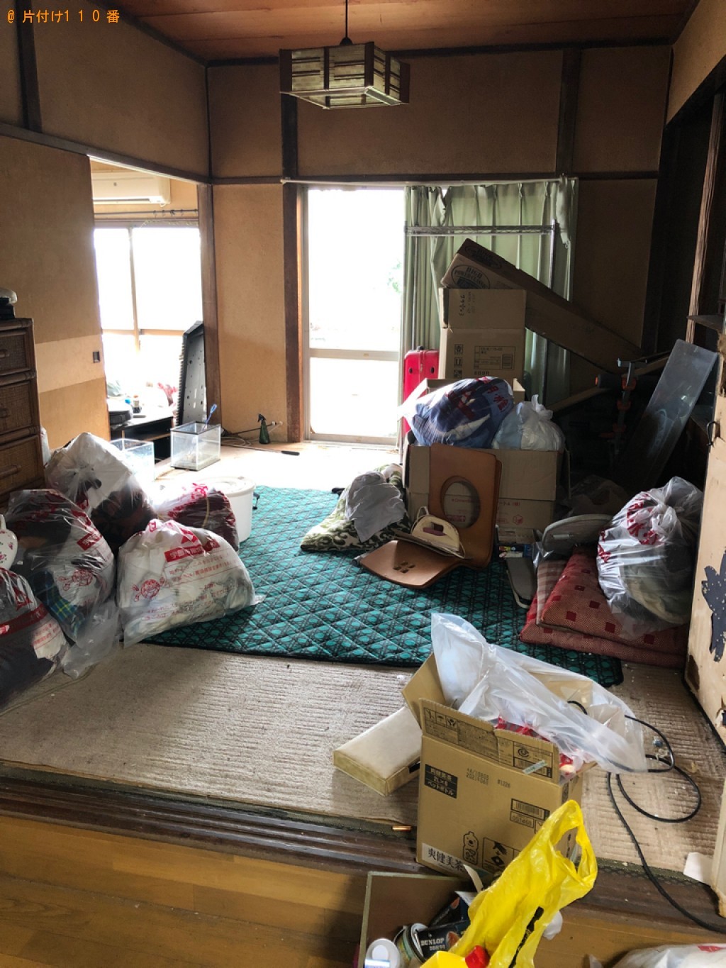 【鳥取市】タンス、布団、ベッド、衣類、テレビ台等の回収・処分