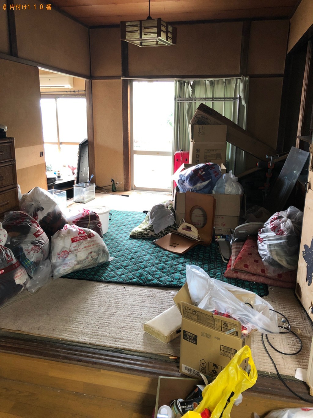 【倉吉市】タンス、布団、ベッド、衣類、テレビ台等の回収・処分