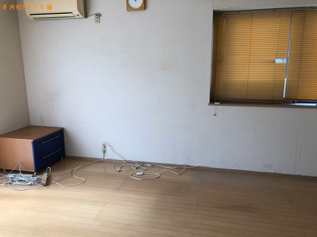 【鳥取市】6人用ダイニングテーブル、二段ベッド等の回収・処分