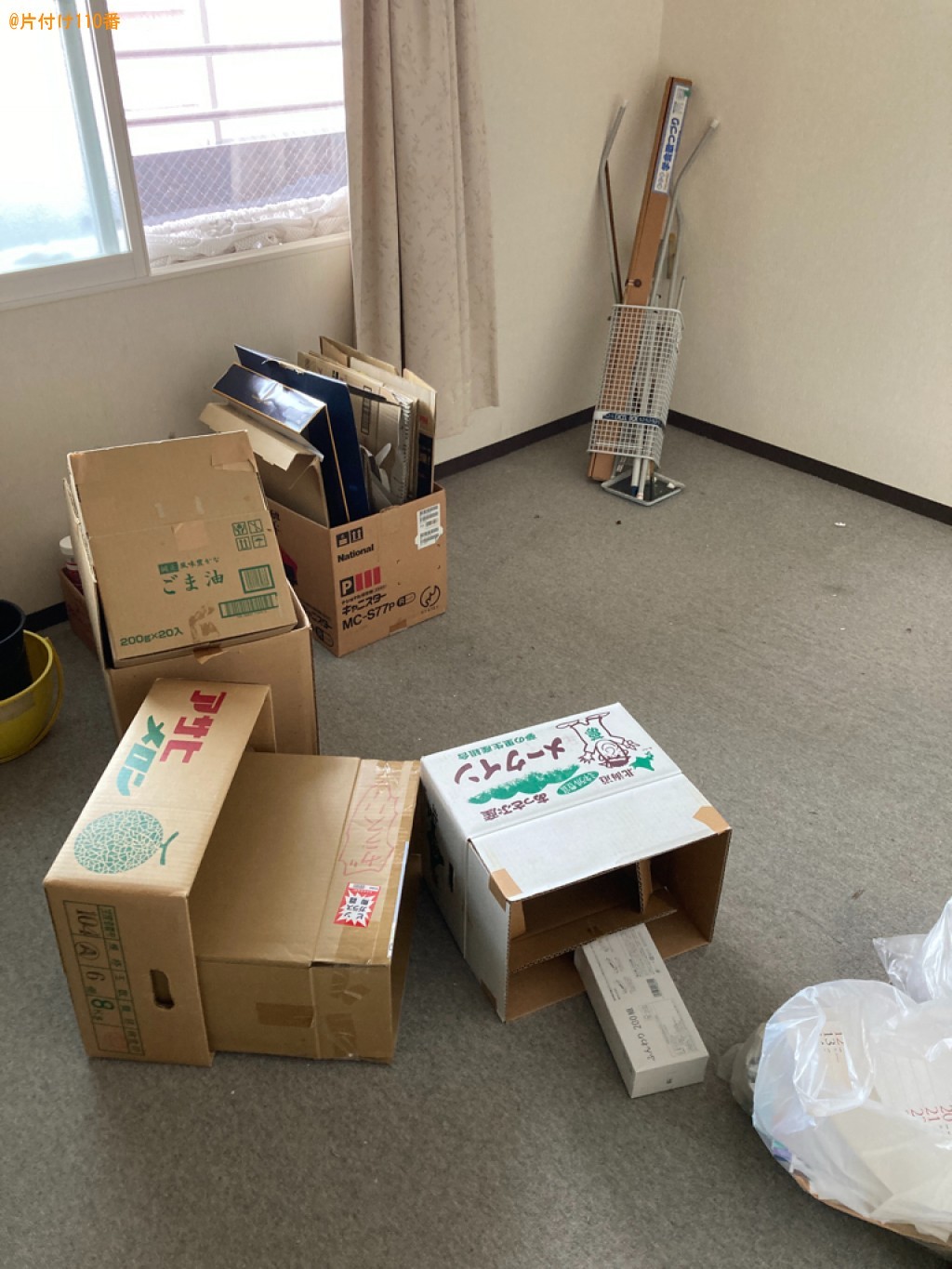 【鳥取市】冷蔵庫、マットレス付きシングルベッド、洗濯機等の回収