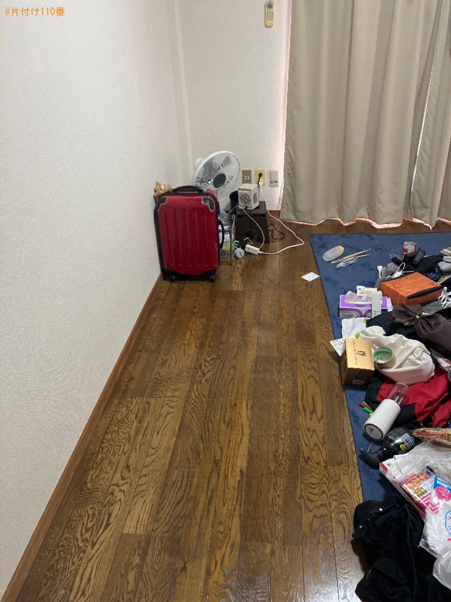 【鳥取市湖山町】シングルベッド、こたつ、食器棚、炊飯器等の回収