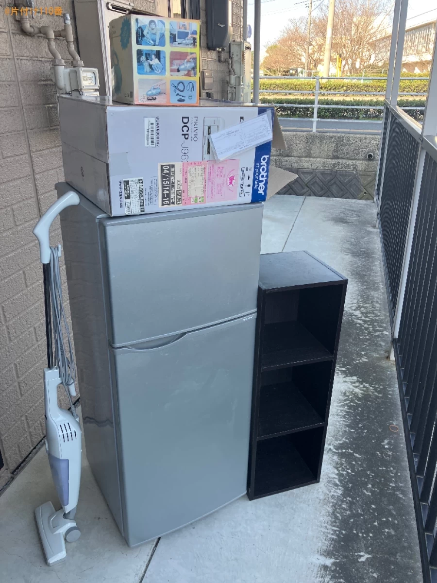 【鳥取市湖山町】冷蔵庫、カラーボックス、椅子、プリンター等の回収