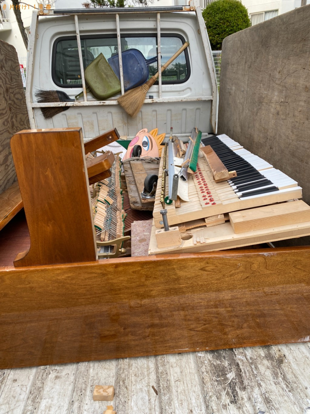 アップライトピアノの回収・処分ご依頼　お客様の声