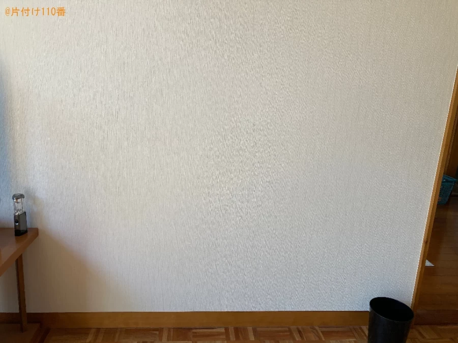 シングルベッド、茶箪笥の回収・処分ご依頼　お客様の声