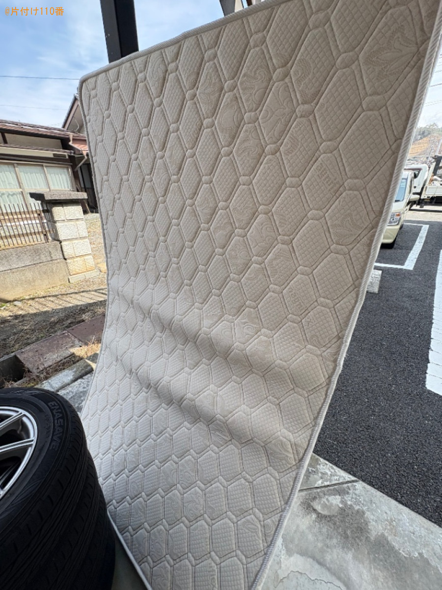 セミダブルマットレスの回収・処分ご依頼　お客様の声